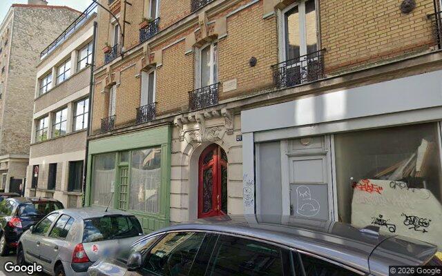 Façade : 21 rue Michelet, Montreuil