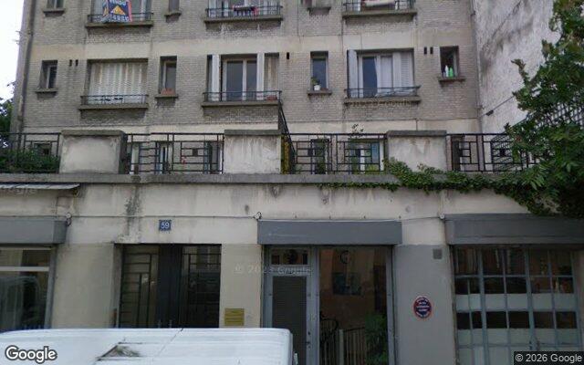 Façade : 59 rue de Vincennes, Montreuil