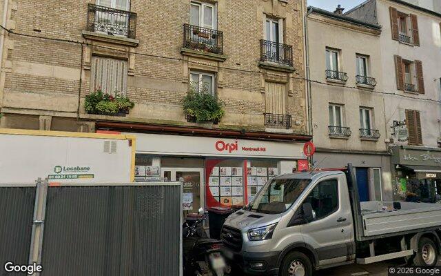 Façade : 123 rue de Paris, Montreuil