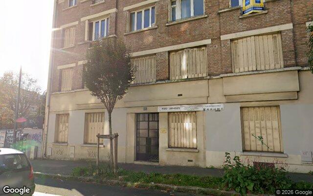 Façade : 121 boulevard Chanzy, Montreuil