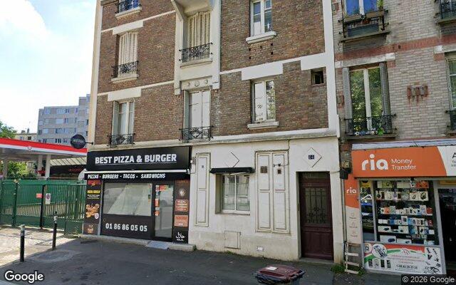 Façade : 14 boulevard Aristide Briand, Montreuil